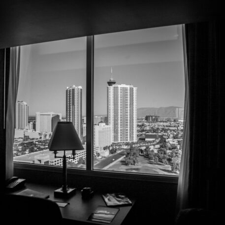 img_0976 foto da finestra da Hotel Hilton Las Vegas USA